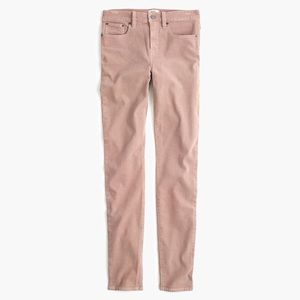 J.Crew • Lookout High Rise Toothpick Corduroy Pant
